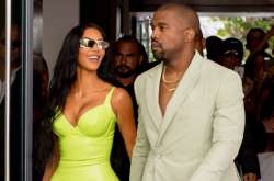 Kim Kardashian and Kanye West 