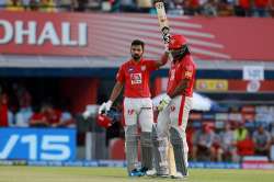 KL Rahul and Chris Gayle