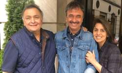 rajkumar hirani meets rishi kapoor neetu kapoor