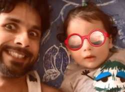 Shahid Kapoor plays cool dad with son Zain in this adorable video