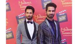 Shahid Kapoor's wax statue in Madame Tussauds Singapore