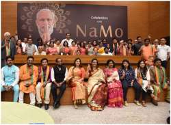 Celebrities with NaMo