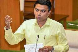 Goa CM Pramod Sawant