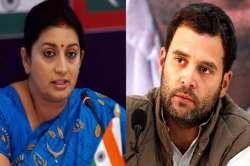 Smriti Irani and Rahul Gandhi