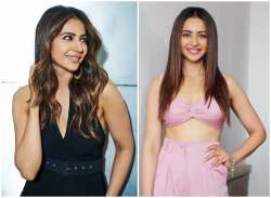 Rakul Preet Singh looks pretty in rosy-hued outfit, sensational in black attire; See De De Pyaar De actress PICS