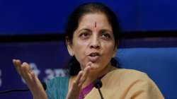 Finance  Minister Nirmala Sithraman