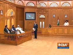 Union Minister for Minority Affairs Mukhtar Abbas Naqvi in Aap Ki Adalat