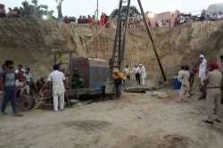 Rescue operations underway for child stuck in the borewell