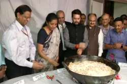 Nirmala Sitharaman hosts Halwa Ceremony at Parliament's North block