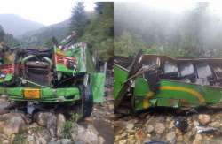 himachal bus accident, bus falls into gorge, 