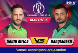 Live World Cup Match, South Africa vs Bangladesh: SA vs BAN Live Cricket Streaming Online Hotstar