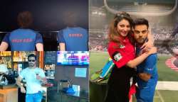 Urvashi Rautela poses with Virat Kohli, Shah Rukh Khan, Randeep Hooda and other cheer Team India 