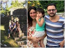 Saif Ali Khan, Kareena Kapoor spend quality time with son Taimur in Tuscany, pics go viral