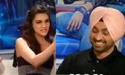  Kriti Sanon and Diljit Dosanjh