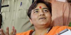 BJP MP from Bhopal Sadhvi Pragya Singh Thakur created a controversy on the first day of 17th Lok Sabha 