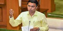 Goa CM Pramod Sawant