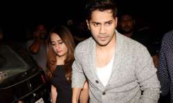 Varun Dhawan enjoys Sunday lunch date with girlfriend Natasha Dalal, watch video?