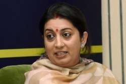 Union Minster Smriti Irani