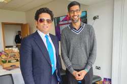 England vs India: Google CEO Sundar Pichai snapped with Sachin Tendulkar at Edgbaston