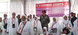 Indian Army General wishes Hajj Yatris, calls them 'lucky few' to fulfil dream