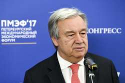 UN chief Antonio Guterres, 