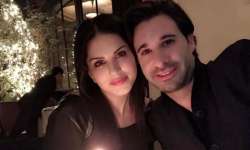 Sunny Leoneand husband Daniel Weber 