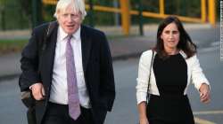 Boris Johnson with his ex-wife Marina Wheeler