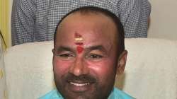  Minister of State for Home Affairs G Kishan Reddy 