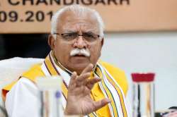 Chief Minister Manohar Lal Khattar