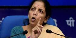 Finance minister Niramala Sitharaman 