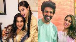 After Ibrahim Ali Khan, Kartik Aaryan bonds with Sara Ali Khan's mother Amrita Singh to impress her