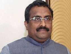 BJP national general secretary Ram Madhav