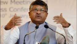 Union Minister Ravi Shankar Prasad 