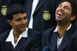 Sourav Ganguly and Yuvraj Singh