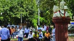 DUSU removes busts of Savarkar, others from campus