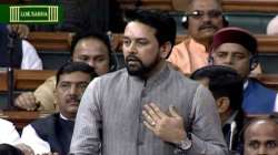 Anurag Thakur, Chit Funds Bill,