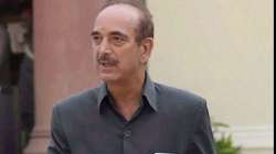 SC permits Ghulam Nabi Azad to visit Kashmir. But cannot indulge in any political rally