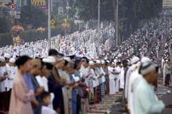 According to a report in AFP, people are allowed to pray within their neighbourhood, but they should not venture out of the local area.