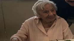 Louise Signore from New York City turned 107 on July 31