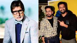 Amitabh Bachchan surprises National Film Awards winners Ayushmann Khurrana & Vicky Kaushal with hear