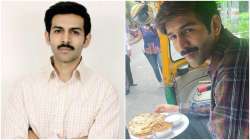 Pati Patni Aur Woh: Kartik Aaryan enjoys Lucknow street food in auto-rickshaw