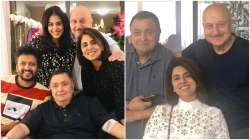 Rishi Kapoor enjoys 'ghar ka khana' with Riteish Deshmukh and wife Genelia in New York (Pic)