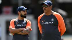 Virat Kohli and Ravi Shastri