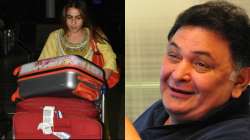 Rishi Kapoor praises Sara Ali Khan for carrying her luggage trolley at airport