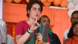 Priyanka Gandhi meets late Akhilesh Singh's family in Rae Bareli