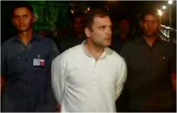 Rahul Gandhi arrives at AICC office