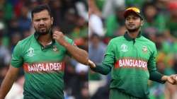 Mashrafe Mortaza, Shakib Al Hasan