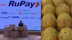 PM Modi buys laddoo from Abu Dhabi outlet