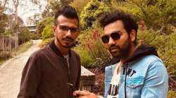 Yuzvendra Chahal's banter with Rohit Sharma's wife Ritika Sajdeh continues