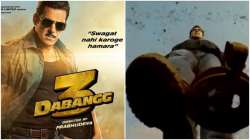 Dabangg 3 Motion Poster: Salman Khan shares first look as Chulbul Pandey, asks fans, ‘Swagat toh kar